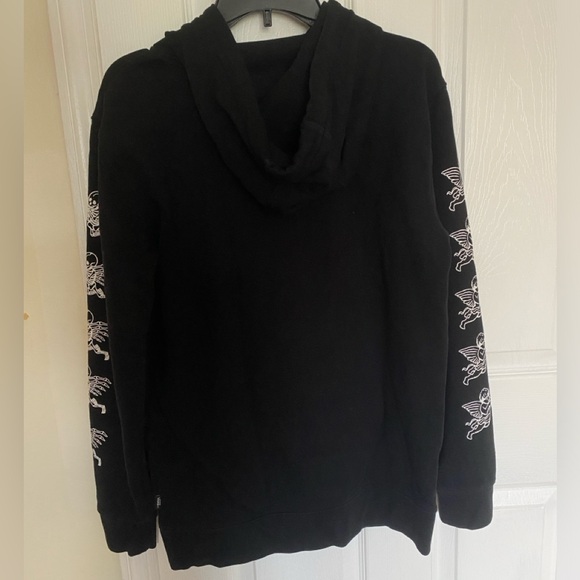 Vans Men’s Love Hate Black Hoodie - Picture 2 of 5